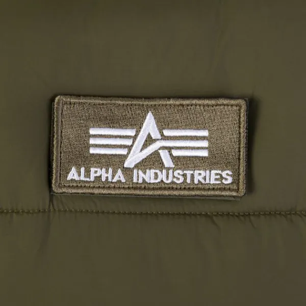 Jackets | Alpha Industries Hooded Puffer Alpha FD 257 Dark Green