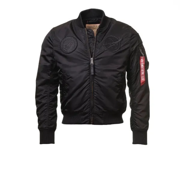 Jackets | Alpha Industries MA-1 VF NASA All Black