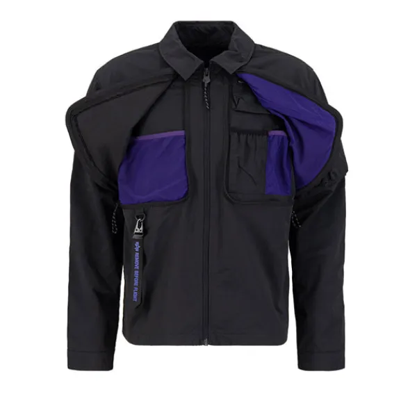 Jackets | Alpha Industries Utility Overshirt UV Black