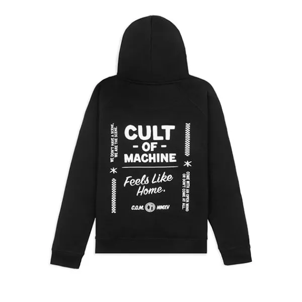 Hoodies | Caffeine & Machine Caffeine and Machine Cult Of Machine Hoody Black