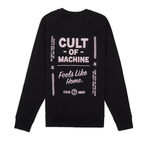 Sweatshirts | Caffeine & Machine Caffeine and Machine Cult Of Machine Sweat Black