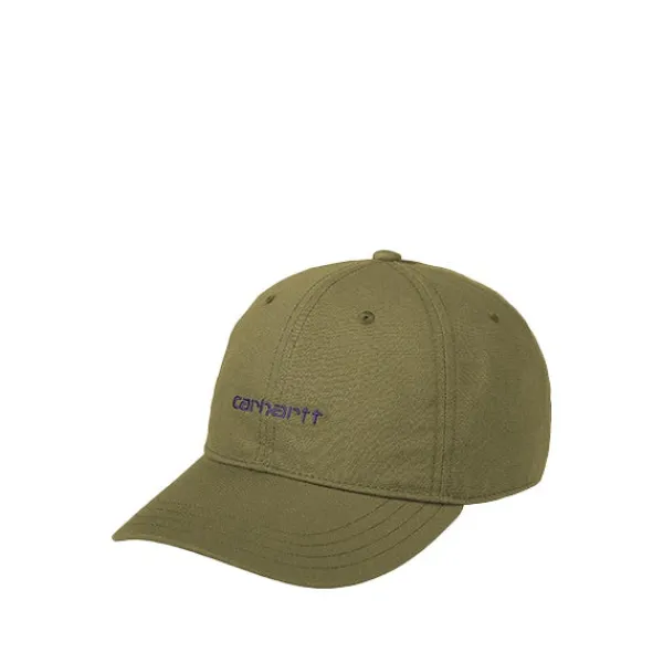 Headwear | Carhartt WIP Canvas Script Cap Capulet Aura Green