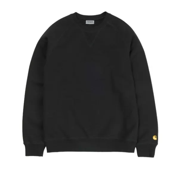 Sweatshirts | Carhartt WIP Chase Sweat Gold Black