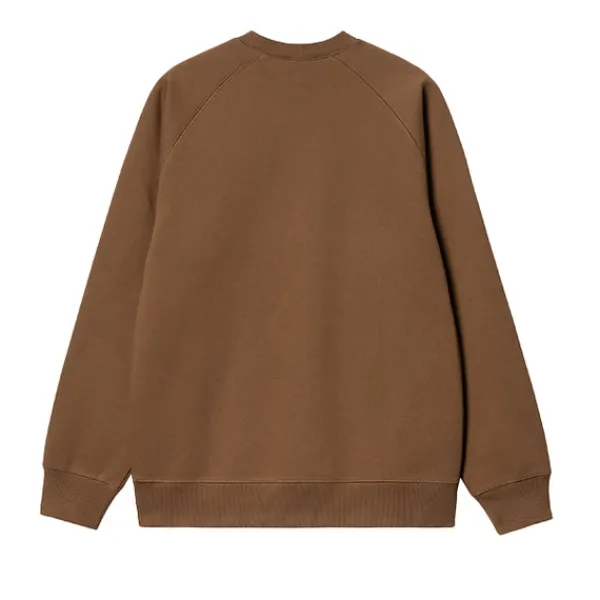 Sweatshirts | Carhartt WIP Chase Sweat Tamarind Gold Brown