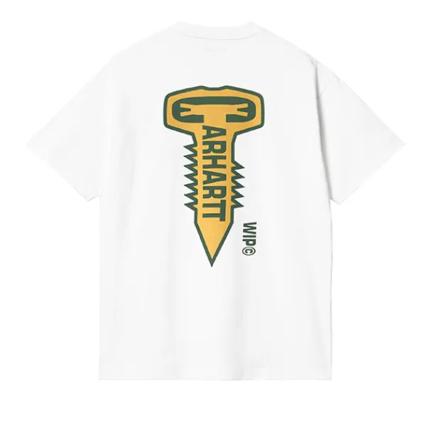 T Shirts | Carhartt WIP Cross Screw T Shirt White