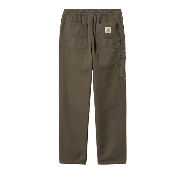 Trousers | Carhartt WIP Flint Pant Mirage Garment Dyed Green