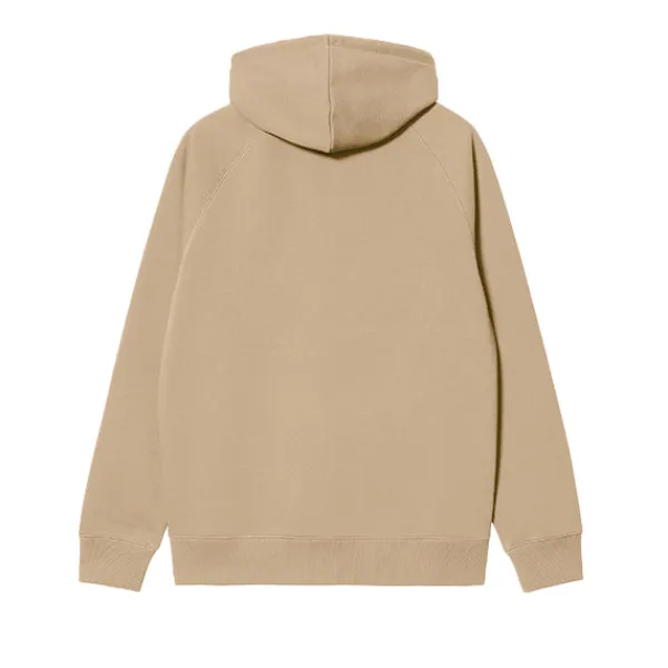 Jackets | Hoodies | Carhartt WIP Hooded Chase Jacket Sable Gold Beige