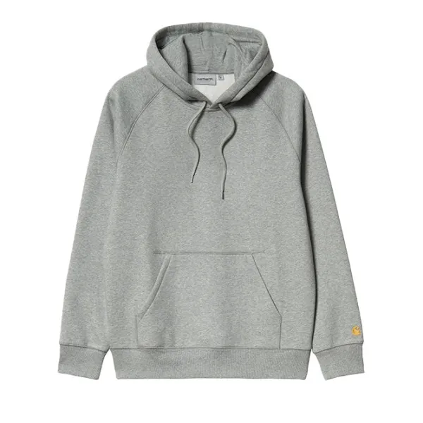 Hoodies | Carhartt WIP Hooded Chase Sweat Heather Gold Grey