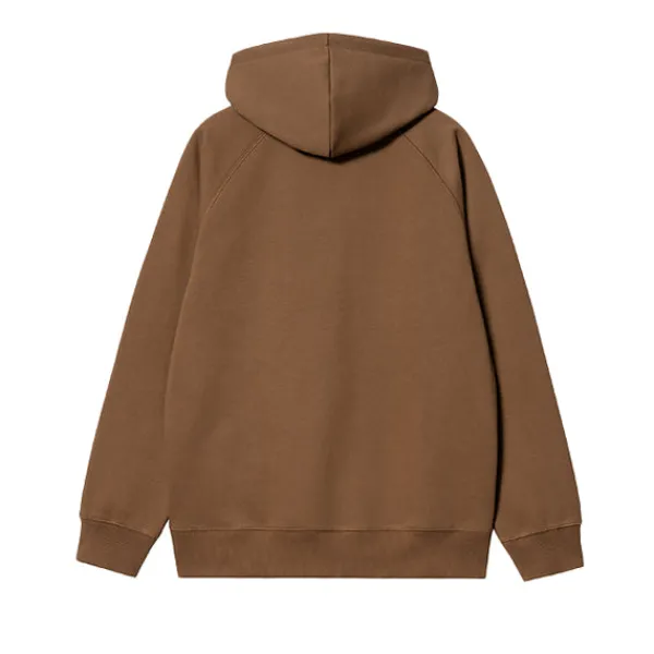 Hoodies | Carhartt WIP Hooded Chase Sweat Tamarind Gold Brown