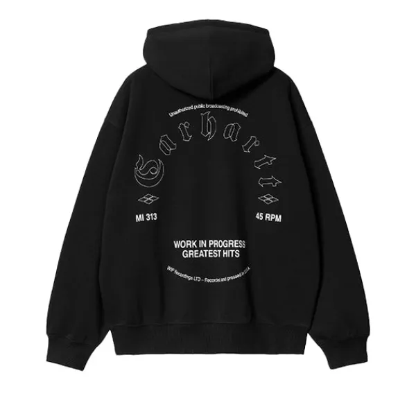 Hoodies | Carhartt WIP Hooded Greatest Hits Sweat White Black