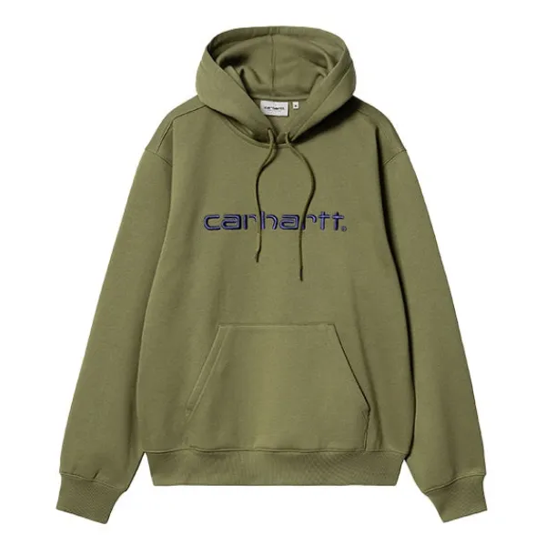 Hoodies | Carhartt WIP Hooded Sweat Capulet Aura Green