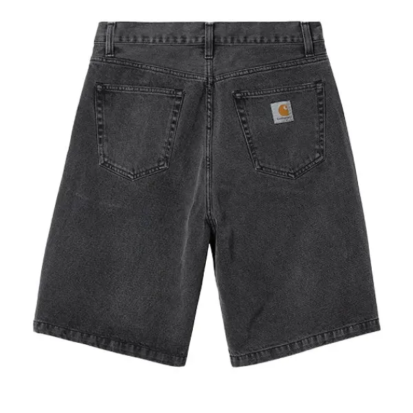 Shorts | Carhartt WIP Landon Short Heavy Stone Wash Black