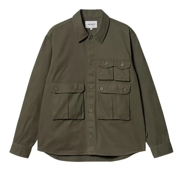 Shirts | Carhartt WIP LS Tracker Shirt Office Green