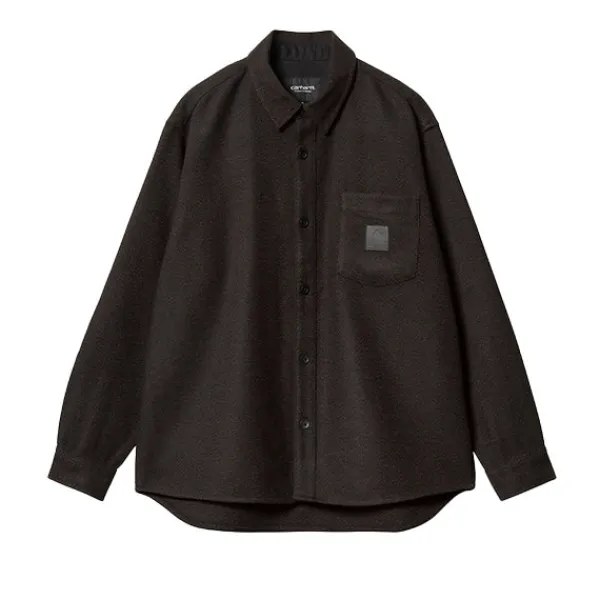 Shirts | Carhartt WIP LS Truman Shirt Chocolate Brown