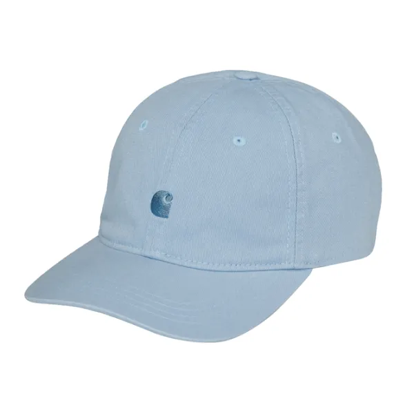 Headwear | Carhartt WIP Madison Logo Cap Frosted Blue / Icy Water