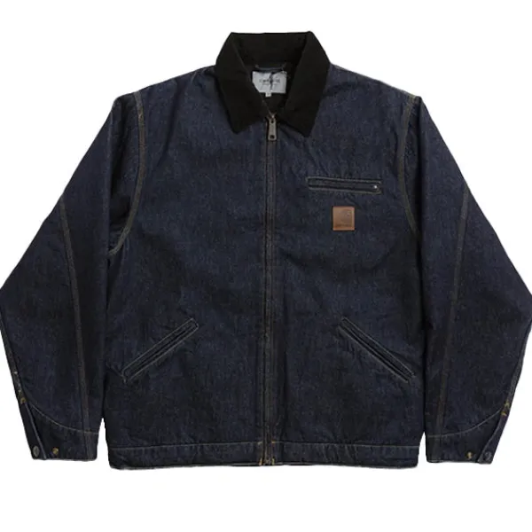 Jackets | Carhartt WIP OG Detroit Jacket Black Rinsed Blue