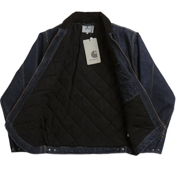 Jackets | Carhartt WIP OG Detroit Jacket Black Rinsed Blue