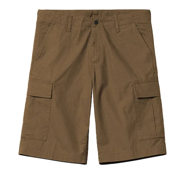 Shorts | Carhartt WIP Regular Cargo Short Lumber Rinsed Brown