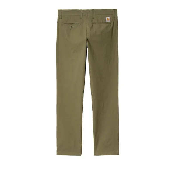 Trousers | Carhartt WIP Sid Pant Dundee Rinsed Green