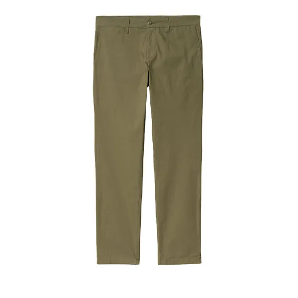 Trousers | Carhartt WIP Sid Pant Dundee Rinsed Green