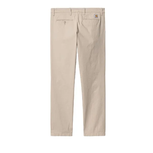 Trousers | Carhartt WIP Sid Pant Wall Rinsed Beige