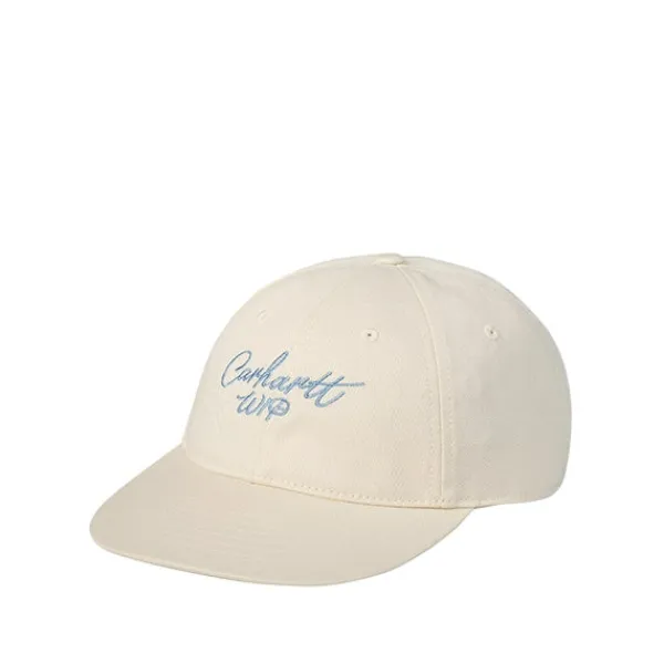 Headwear | Carhartt WIP Signature Cap Natural Dusty Ice Cream