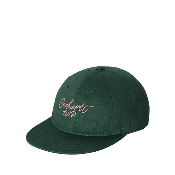 Headwear | Carhartt WIP Signature Cap Sycamore Tree Dusty Rose Green