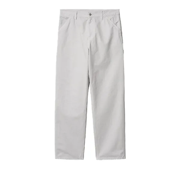 Trousers | Carhartt WIP Single Knee Pant Sonic Silver Grey