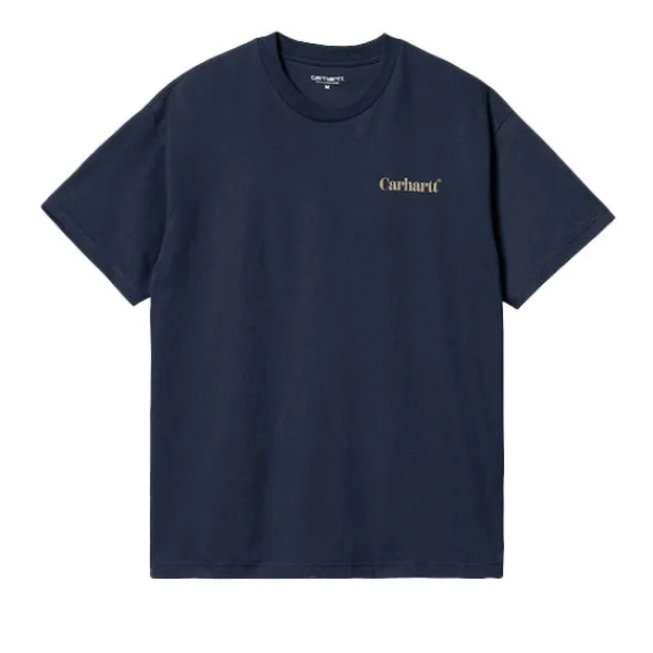 T Shirts | Carhartt WIP SS Fold Duck T-Shirt Air Force Navy