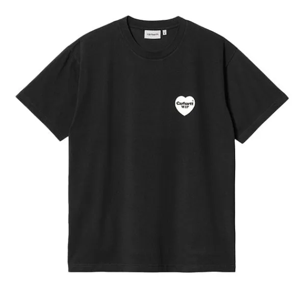 T Shirts | Carhartt WIP SS Heart Bandana T shirt White Black