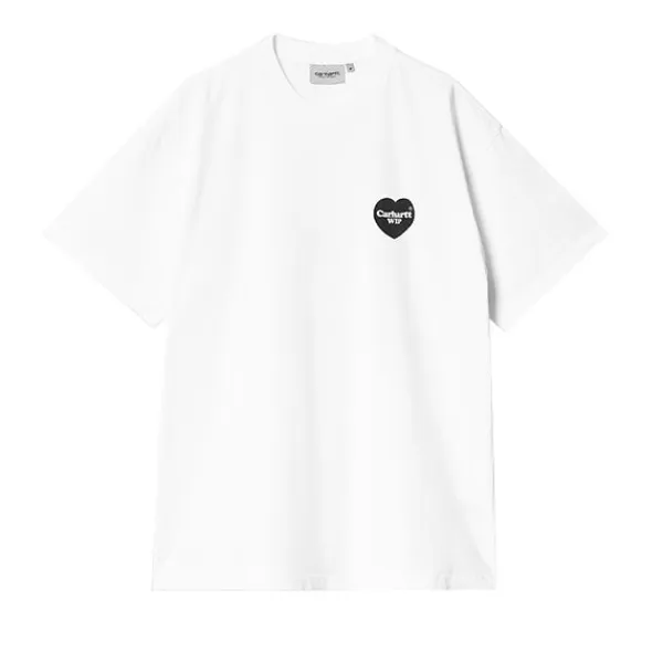 T Shirts | Carhartt WIP SS Heart Bandana T shirt Black White