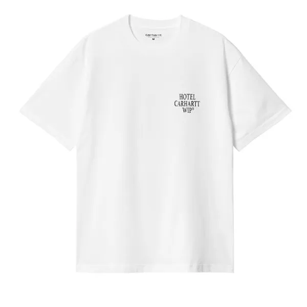 T Shirts | Carhartt WIP SS Hotel Keys T Shirt Black White