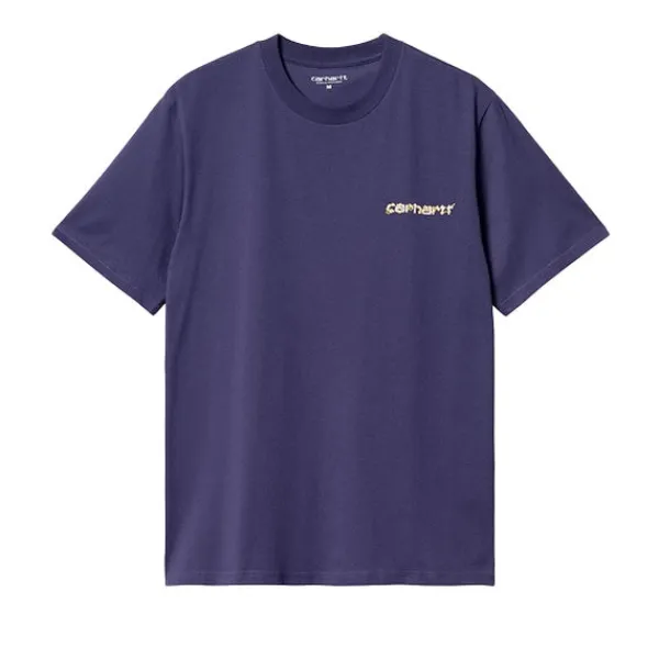 T Shirts | Carhartt WIP SS Noodle Soup T Shirt Aura Navy