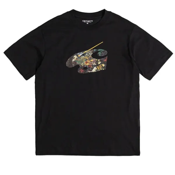 T Shirts | Carhartt WIP SS Palette T shirt Black