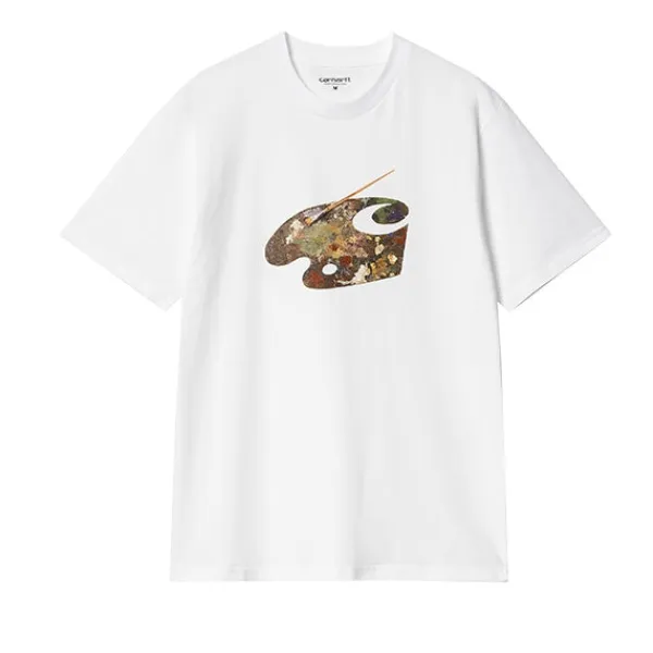 T Shirts | Carhartt WIP SS Palette T shirt White