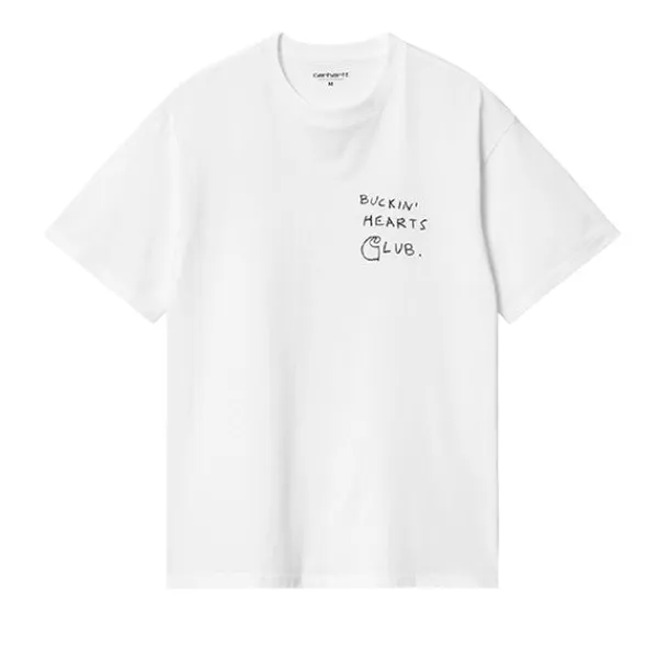 T Shirts | Carhartt WIP SS Pepe B.H.C T Shirt White