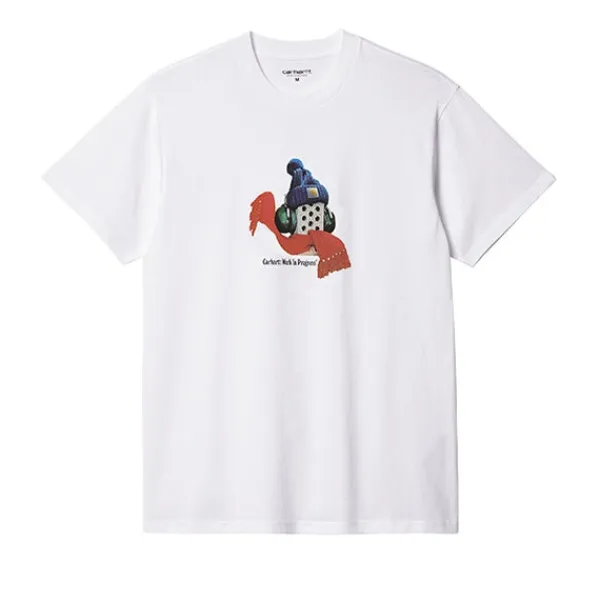 T Shirts | Carhartt WIP SS Stone Cold T shirt White