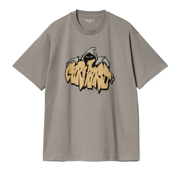 T Shirts | Carhartt WIP SS Yute Misty Grey