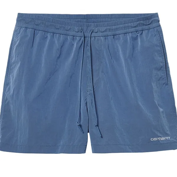 Shorts | Carhartt WIP Tobes Swim Trunks Sorrent White Blue