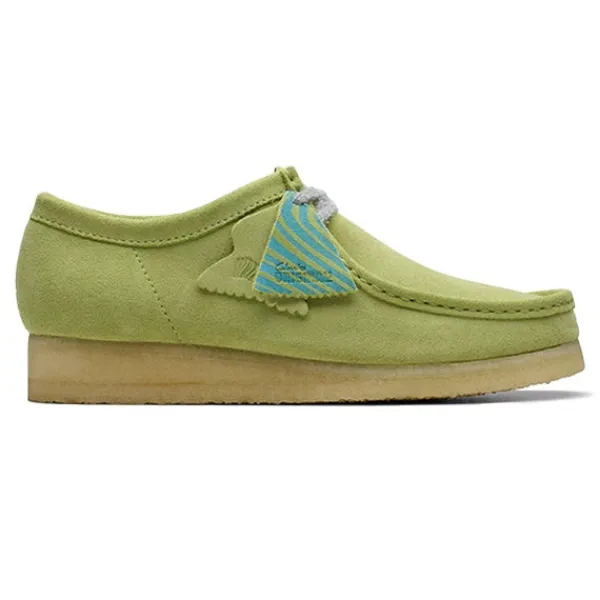 Clarks Originals | Clarks Originals Clarks Wallabee Pale Lime Suede Green