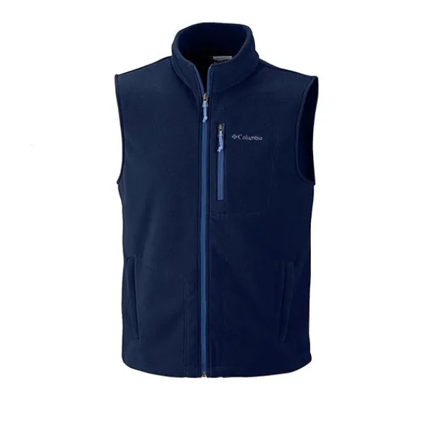 Jackets | Columbia Fast Trek Fleece Vest Collegiate Navy