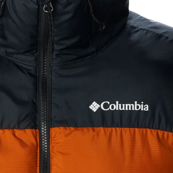 Jackets | Columbia Puffect Hooded Jacket Warm Copper Black Orange