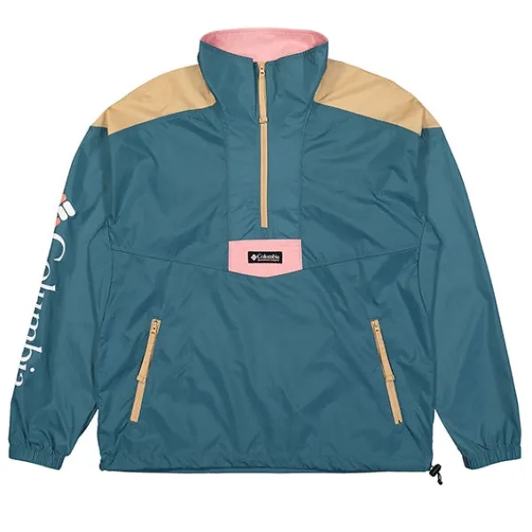 Jackets | Columbia Riptide Anorak Cloudburst Canoe Salmon Rose Blue