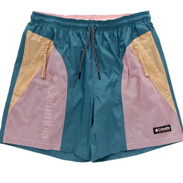 Shorts | Columbia Riptide II Short Cloudburst Canoe Salmon Rose Blue