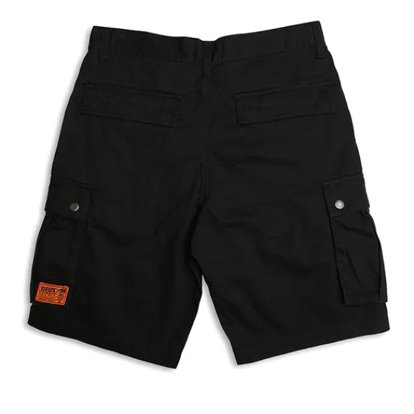 Shorts | Deus Records Cargo Short Black