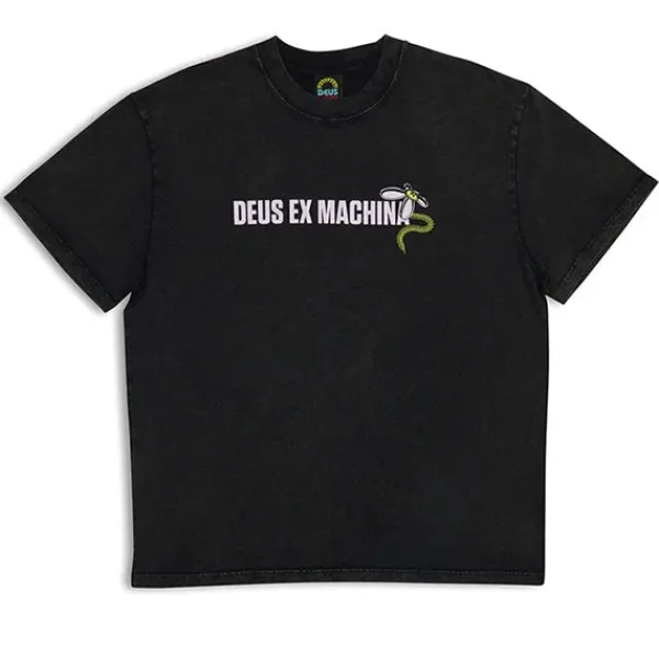 T Shirts | Deus Surf Shop Tee Anthracite Black