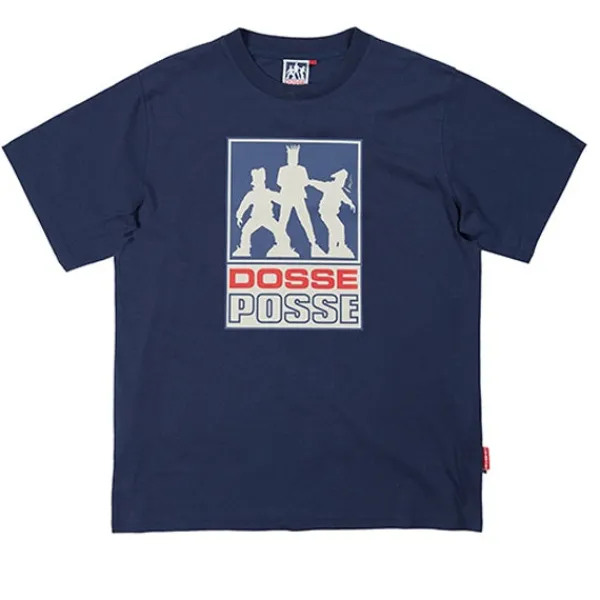 T Shirts | Dosse Posse SS 'Icon' T-Shirt Indigo Navy