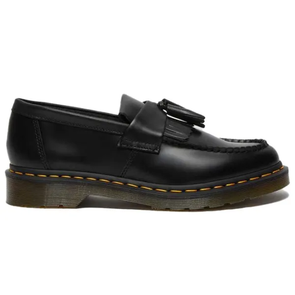 Dr. Martens | Dr. Martens Adrian Smooth Leather Tassel Loafers Black