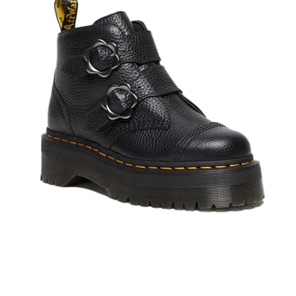 Dr. Martens | Dr. Martens Dr Martens Devon FLWR Milled Nappa Black