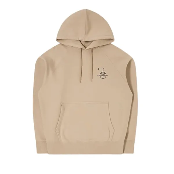 Hoodies | Edwin Angels Hooded Sweat Heavy Brushed Felpa Beige